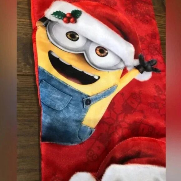 Minions Christmas Stocking - Picture 2 of 2